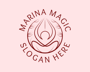 Yoga Wellness Spa  logo design