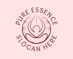 Yoga Wellness Spa  logo design