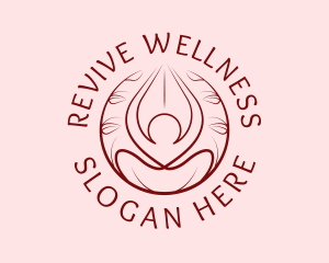 Yoga Wellness Spa  logo design