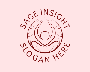 Yoga Wellness Spa  logo design