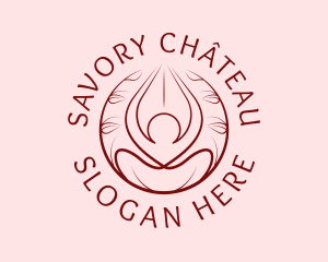 Yoga Wellness Spa  logo design