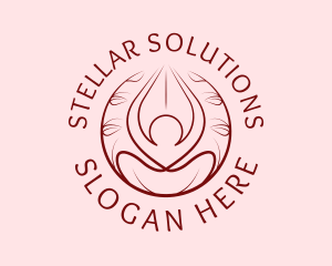 Yoga Wellness Spa  logo design