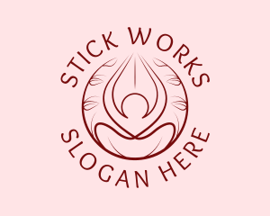 Yoga Wellness Spa  logo design