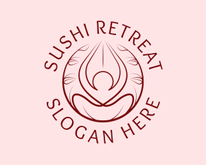 Yoga Wellness Spa  logo design