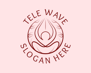 Yoga Wellness Spa  logo design