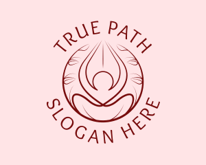 Yoga Wellness Spa  logo design