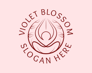 Yoga Wellness Spa  logo design