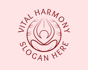 Yoga Wellness Spa  logo design