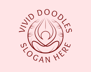 Yoga Wellness Spa  logo design