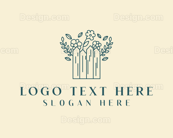 Yard Garden Fence Logo