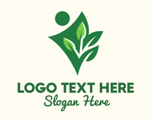 Environmental Activist Planting logo