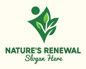 Environmental Activist Planting logo