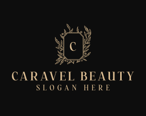 Elegant Floral Salon logo design