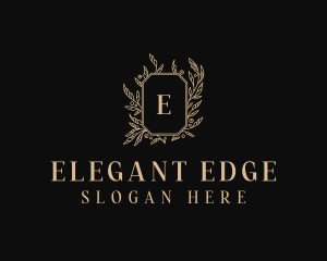 Elegant Floral Salon logo design