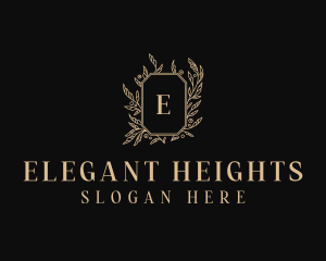 Elegant Floral Salon logo design