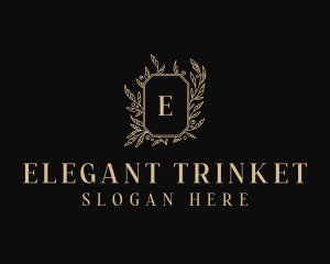 Elegant Floral Salon logo design