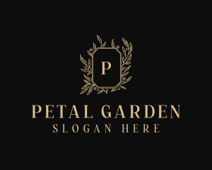 Elegant Floral Salon logo design