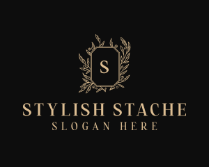 Elegant Floral Salon logo design