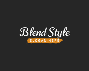 Casual Style Paint logo design