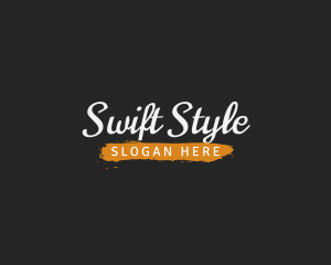 Casual Style Paint logo design