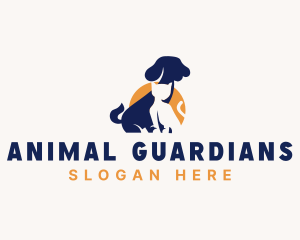 Dog Cat Veterinarian logo