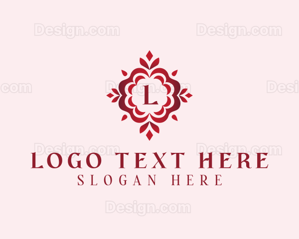 Stylish Floral Garden Logo