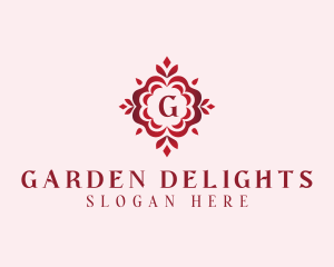 Stylish Floral Garden logo design