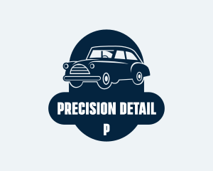 Detailing Car Automobile logo design