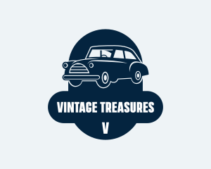 Vintage Car Automobile logo design