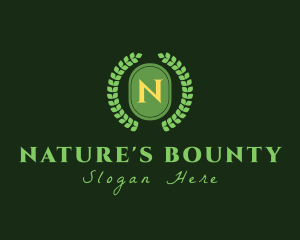 Natural Wreath Boutique logo design