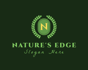 Natural Wreath Boutique logo design