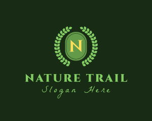 Natural Wreath Boutique logo design