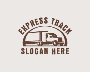 Freight Trucking Vehicle logo design