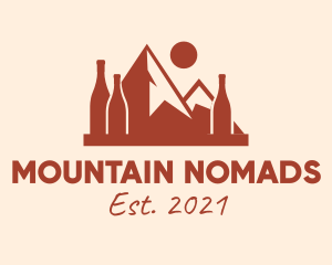 Outdoor Mountain Winery  logo design