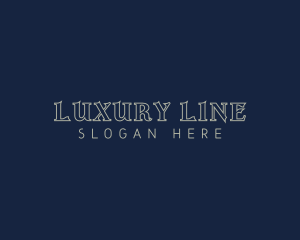 Professional Luxury Boutique logo design