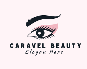 Beauty Eyelash Cosmetic logo design