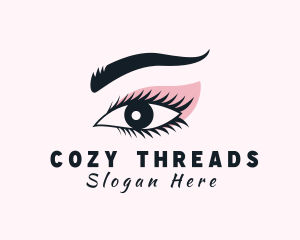 Beauty Eyelash Cosmetic logo design