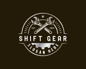 Wrench Gear Automotive logo design