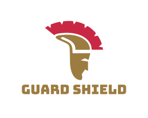 Spartan Helmet Head logo