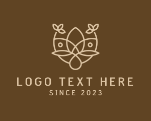 Minimalist Flower Boutique  logo design