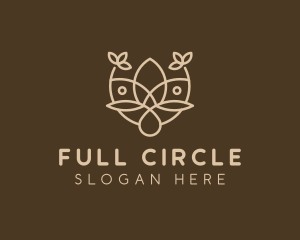 Minimalist Flower Boutique  logo design