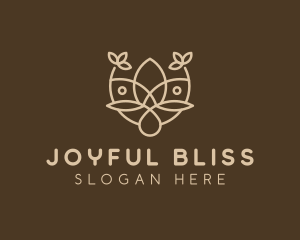 Minimalist Flower Boutique  logo design