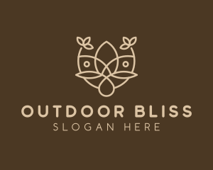 Minimalist Flower Boutique  logo design