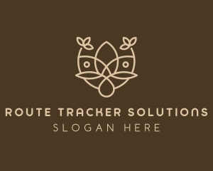 Minimalist Flower Boutique  logo design