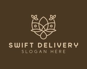 Minimalist Flower Boutique  logo design