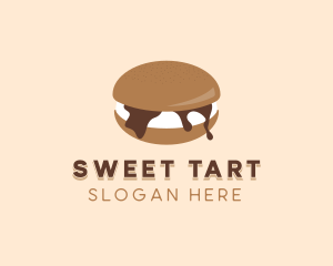 Tiramisu Biscuit Dessert logo design