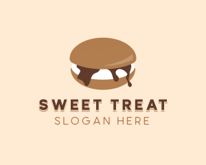 Tiramisu Biscuit Dessert logo design