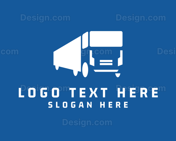 Truck Vehicle Transportation Logo