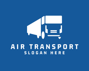 Truck Vehicle Transportation logo design