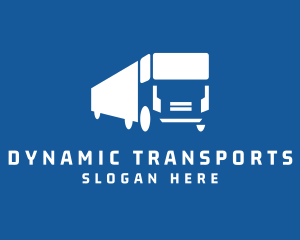 Truck Vehicle Transportation logo design